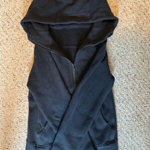 lululemon Scuba Zip up Black Hoodie